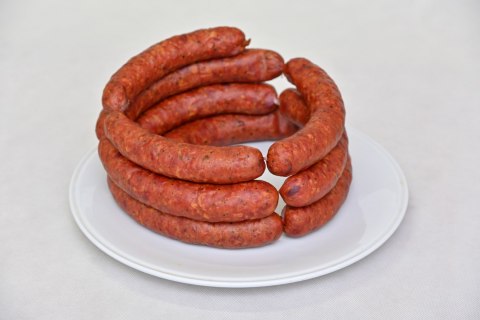 Kiełbasa z kaczki wędzona około 500g Kiełbasa z kaczki wędzona około 500g