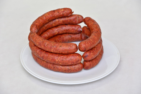 Kiełbasa z Sarny wędzona około 500g Kiełbasa z Sarny wędzona około 500g