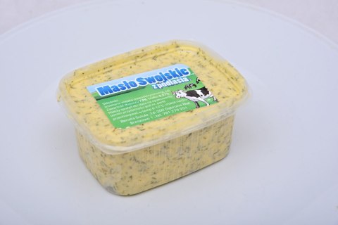 Masło wiejskie czosnkowo-ziołowe 500g Masło wiejskie czosnkowo-ziołowe 500g
