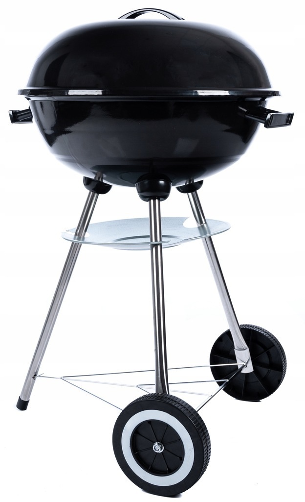 DUŻY GRILL OGRODOWY Z POKRYWĄ KETTLE OKRĄGŁY RUSZT DUŻY GRILL OGRODOWY Z POKRYWĄ KETTLE OKRĄGŁY RUSZT