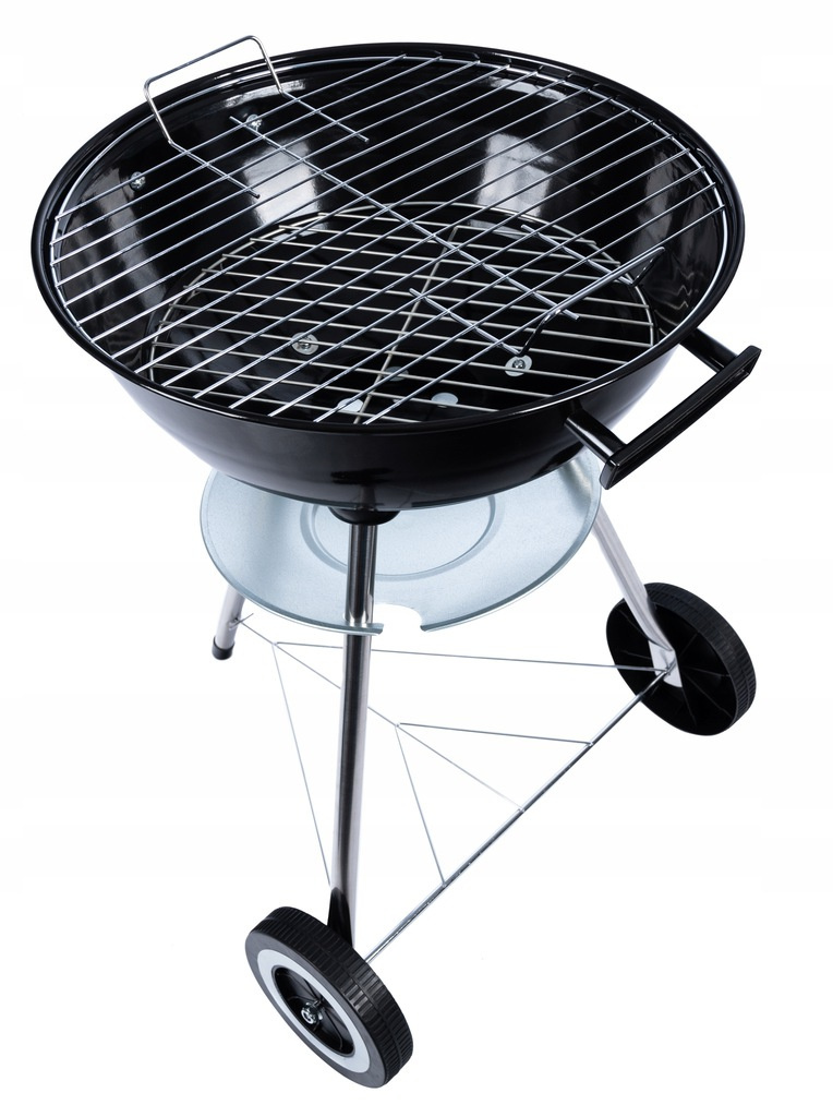 DUŻY GRILL OGRODOWY Z POKRYWĄ KETTLE OKRĄGŁY RUSZT DUŻY GRILL OGRODOWY Z POKRYWĄ KETTLE OKRĄGŁY RUSZT