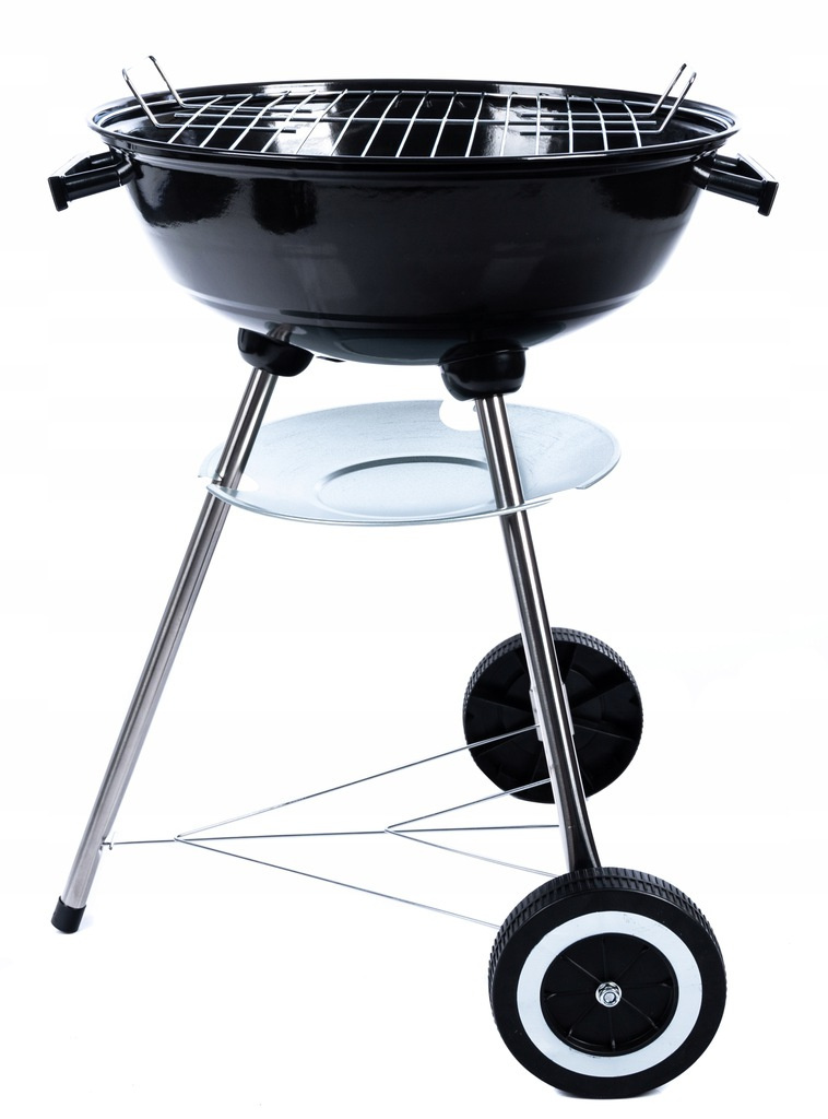 DUŻY GRILL OGRODOWY Z POKRYWĄ KETTLE OKRĄGŁY RUSZT DUŻY GRILL OGRODOWY Z POKRYWĄ KETTLE OKRĄGŁY RUSZT