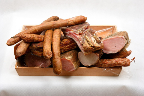 Zestaw wędlin wiejskich ok 3 kg MASŁO GRATIS